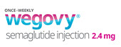 Wegovy® (semaglutide) injection 2.4 mg, sponsored by Novo Nordisk