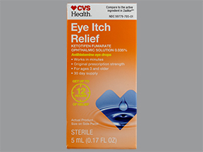 CVS EYE ITCH RELIEF 0.025% DRP